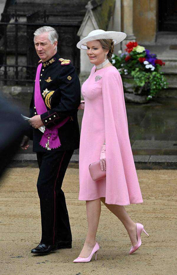 König Philippe von Belgien und Königin Mathilde.