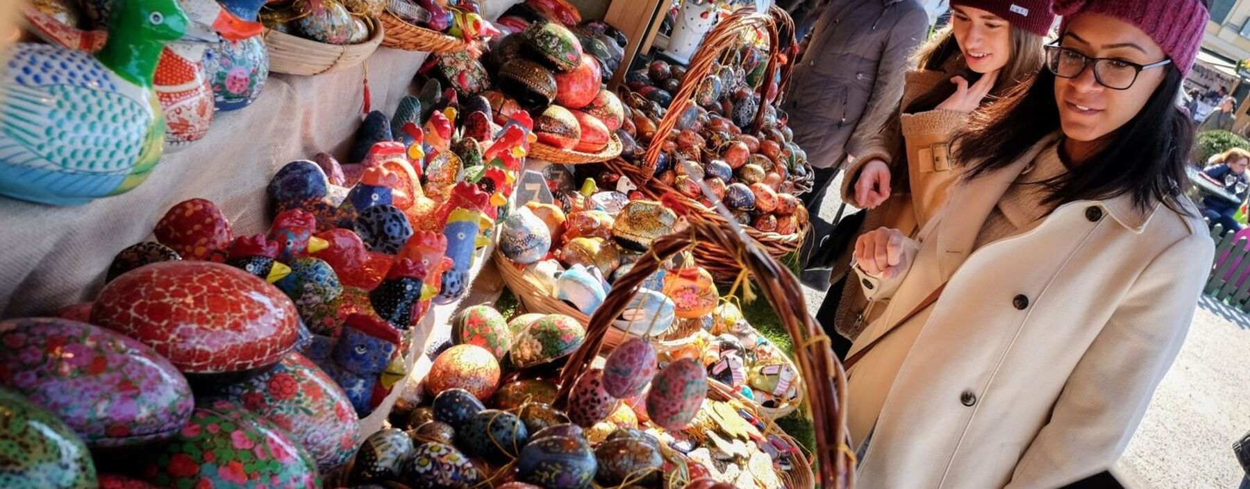 Nach zwei Jahren Pandemie-Pause gibt es heuer wieder vier Ostermärkte in Wien. Jener in Schönbrunn startet am 2. April. 