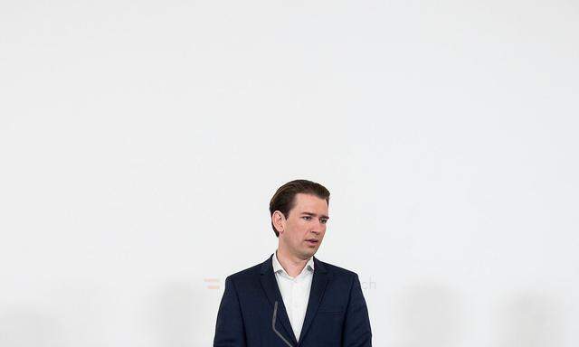 20210617 Press conference on further opening steps in July VIENNA, AUSTRIA - JUNE 17: Federal Chancellor Sebastian Kurz