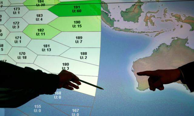 2014 verschwand Flug MH370 über dem Indischen Ozean.