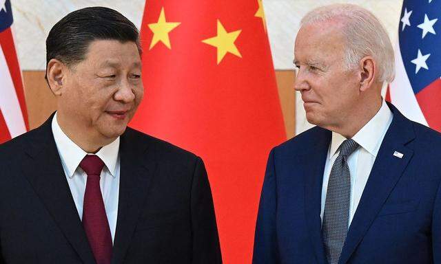 Xi Jinping und Joe Biden 
