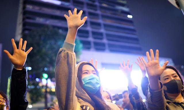 Der Großteil der Hongkonger steht nach wie vor hinter der Protestbewegung.