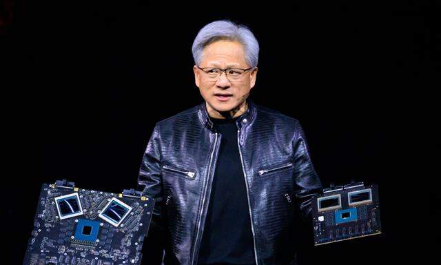 Nvidia-Chef Jensen Huang freut sich über die hohe Nachfrage nach Nvidia-Produkten.