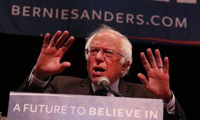 Bernie Sanders ist offiziell noch nicht vom Wahlkampf zurückgetreten.