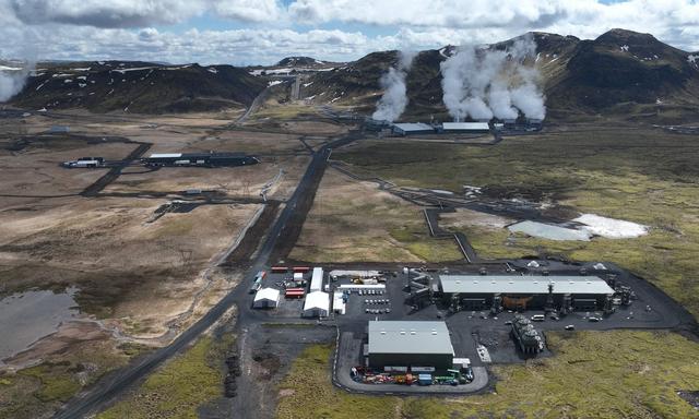 Auf Island steht mit dem Werk Mammoth nun die größte Direct-Air-Capture-Anlage der Welt. 