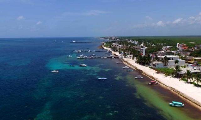 Cancún war vor wenigen Jahrzehnten noch eine kleine Fischersiedlung auf einer Insel, heute eine Millionenstadt.