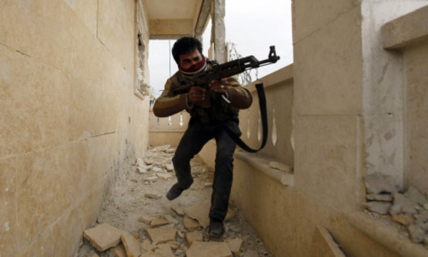 Guerillakämpfer in Aleppo