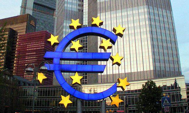 Verwaltunggebaeude der europ. Zentralbank in Frankfurt/Main 