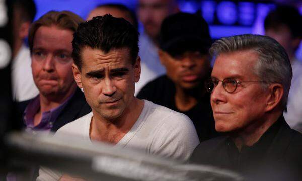 Colin Farell muss beim Boxkampf wirklich zweimal hinschauen: "Sie sind Michael Buffer?"