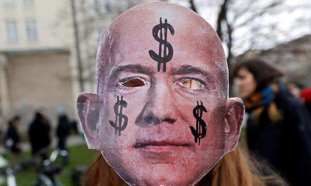 Amazon-Gründer Jeff Bezos, wie ihn viele Amerikaner sehen.