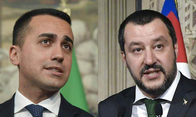 Luigi Di Maio, Matteo Salvini.