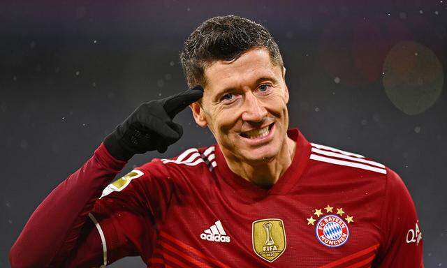 Lewandowski im Jänner 2022.