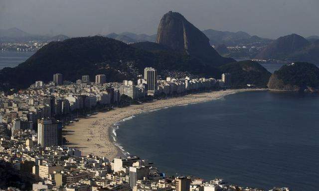 2016 Rio Olympics: Rio from above