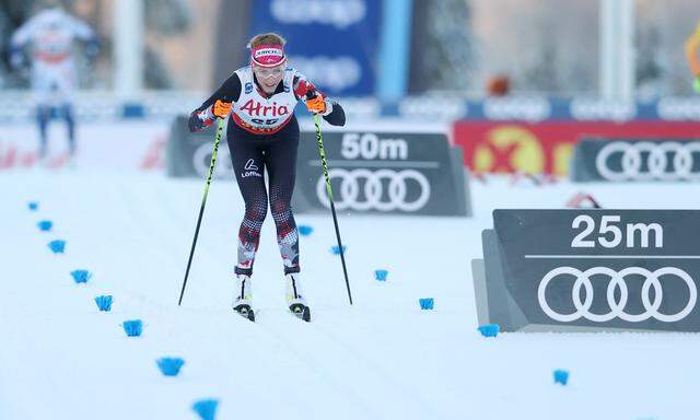 Teresa Stadlober möchte sich im Laufe des Winters kontinuierlich steigern. Höhepunkt ist die WM im Februar in Oberstdorf.  
