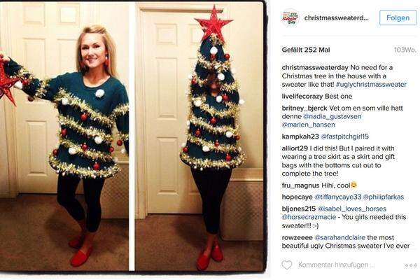 Was in Amerika seit vielen Jahren eine Tradition ist, etabliert sich seit dem Vorjahr Schritt für Schritt auch hierzulande: Ugly-Christmas-Sweater, hässliche Weihnachtspullover, haben im heimischen Handel Einzug gefunden.
