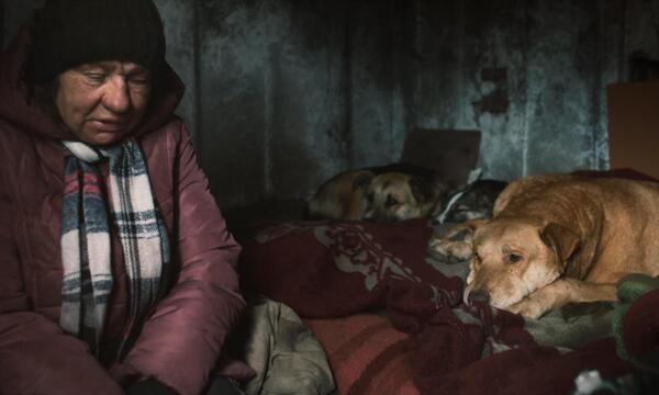 Großmutter und der Hund: zwei Außenseiter, die aufeinander angewiesen sind.