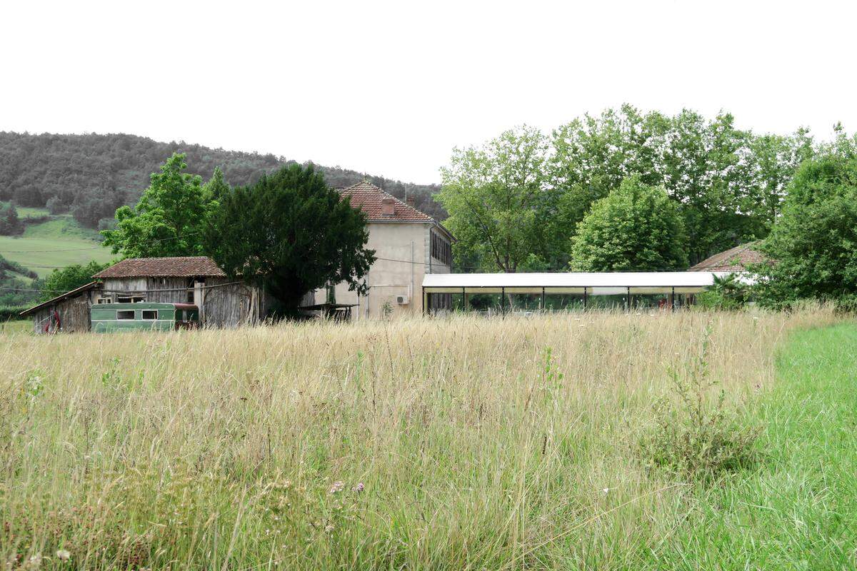 Den Emerging Preis erhielten BAST für den Anbau zu einer Dorfschule in Montbrun-Bocage, Frankreich. Architekten: BAST