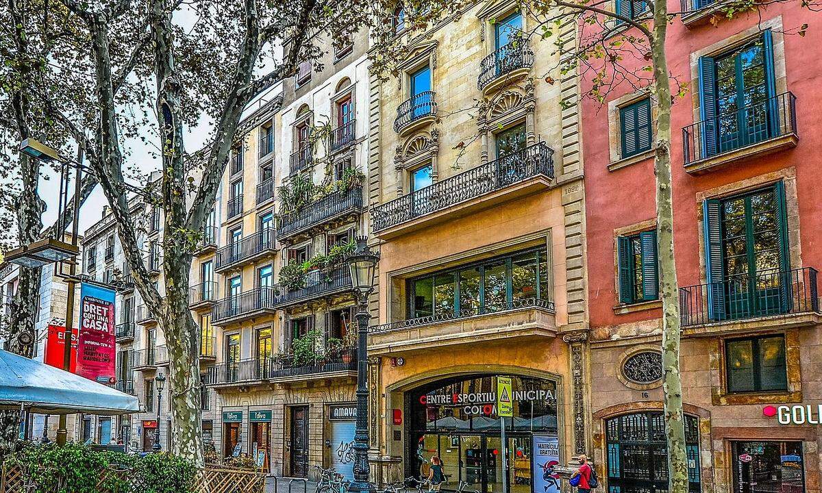 Im Schnitt 1139,65 Euro zahlt man für ein rund 55 Quadratmeter großes Apartment Barcelona.