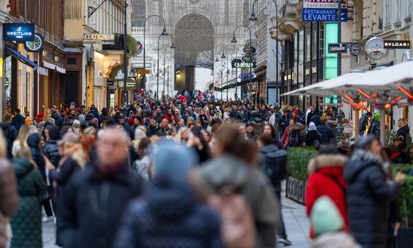 Der Kohlmarkt in Wien ist die kostspieligste Shoppingmeile in Österreich.