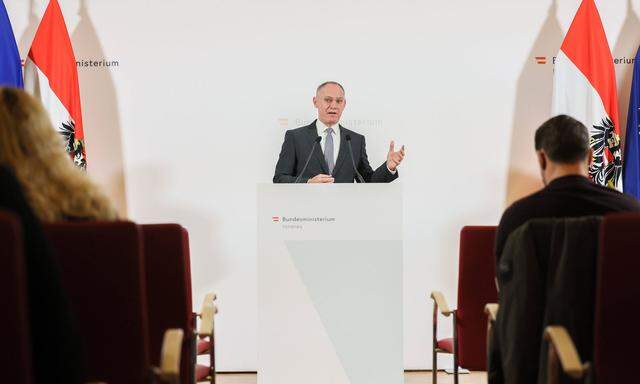 Innenminister Gerhard Karner (ÖVP) 