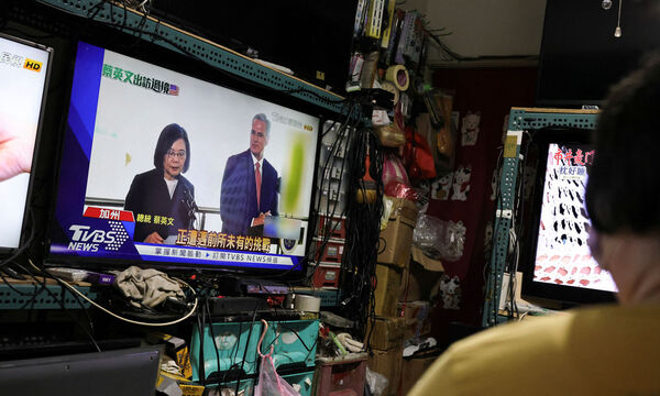 Tsai Ing-wen und Kevin McCarthy