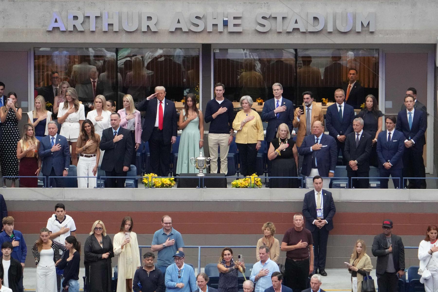Als die Tennisfans Donald Trump bei den US Open ausbuhten [premium]
