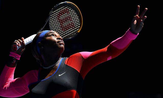 Große Emotionen bei Serena Williams: Schlug sie zum letzten Mal in Melbourne auf? 
