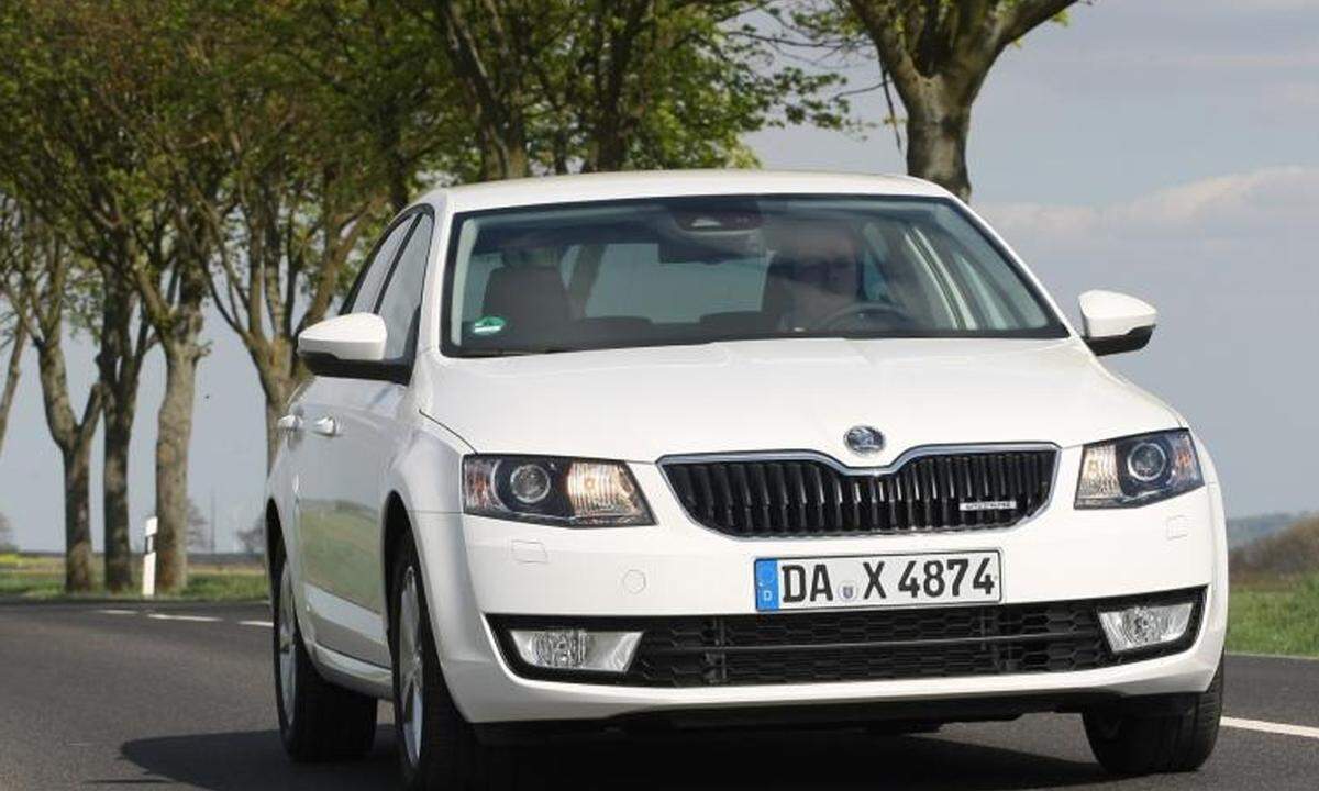 Modell: Skoda Octavia 1.6 TDI greenline Combi (2009) Euro-Norm: 5 Durchschnittlicher Ausstoß NOX mg/km (laut UBA-Test): 913