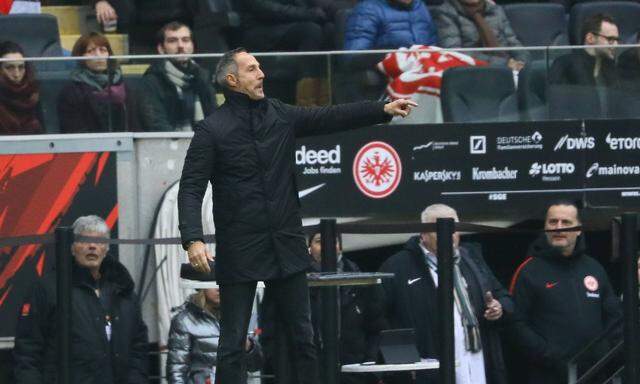 Trainer Adi Huetter Eintracht Frankfurt 02 02 2019 Eintracht Frankfurt vs Borussia Dortmund C