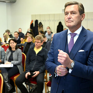 Peter Hanke vor der U-Kommission. 