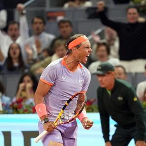 Rafael Nadal zeigte große Emotionen und mitunter starkes Tennis.