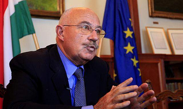 Der ungarische Außenminister Janos Martonyi.