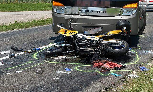 Tödliche Motorradunfälle nehmen stark zu