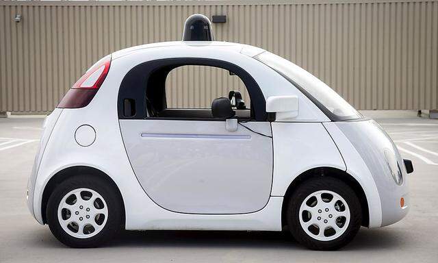 Ein Prototyp von Googles Roboterauto.
