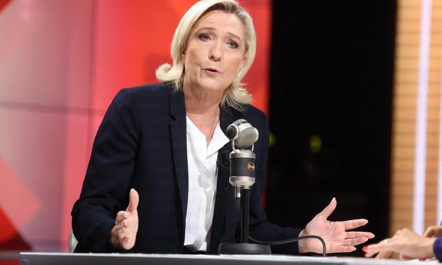 Marine Le Pen zufolge, würde die Franzosen es satthaben, darüber belehrt zu werden, wen sie wählen sollen.