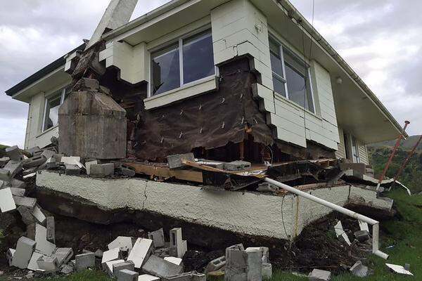 Ein schweres Erdbeben hat Neuseeland erschüttert und dabei große Schäden verursacht, vor allem in der Region Kaikoura.