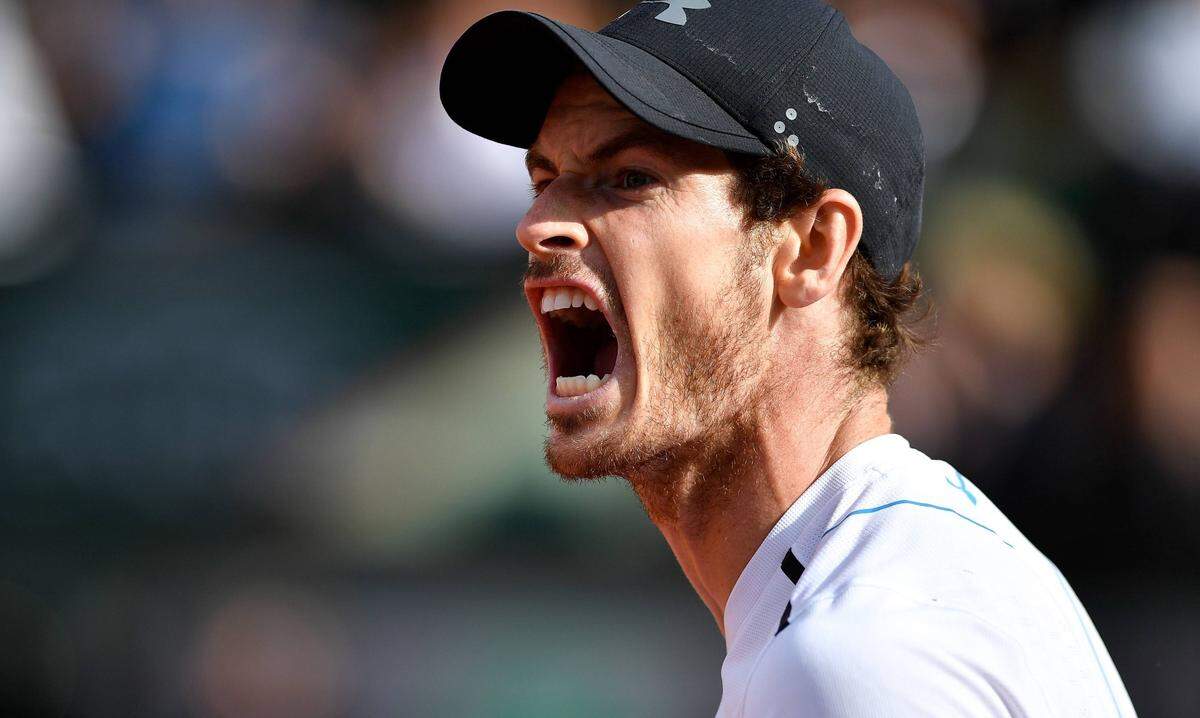Andy Murray bringt sich ebenso in Paris lautstark in Stellung
