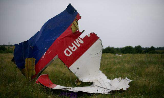 ITAR TASS DONETSK REGION UKRAINE JULY 18 2014 At the crash site of a Malaysia Airlines Boeying