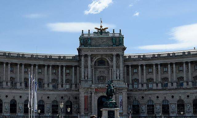 Standort der Musiksammlung in der Wiener Hofburg