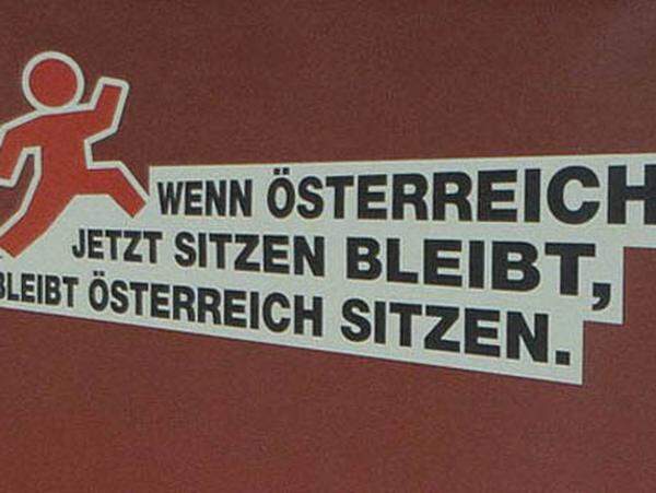 Er hatte schon Tage zuvor zu verstehen gegeben, dass er ohnehin „auf keinen Fall mit dem Ergebnis zufrieden sein wird“ – sein Ziel sei, dass 90 Prozent der Bevölkerung die Forderungen unterstützen. Nur gut sechs Prozent der Österreicher haben den Forderungskatalog unterschrieben.