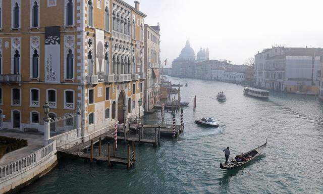 Meist ein friedvoller Anblick: Der Canale Grande in Venedig.
