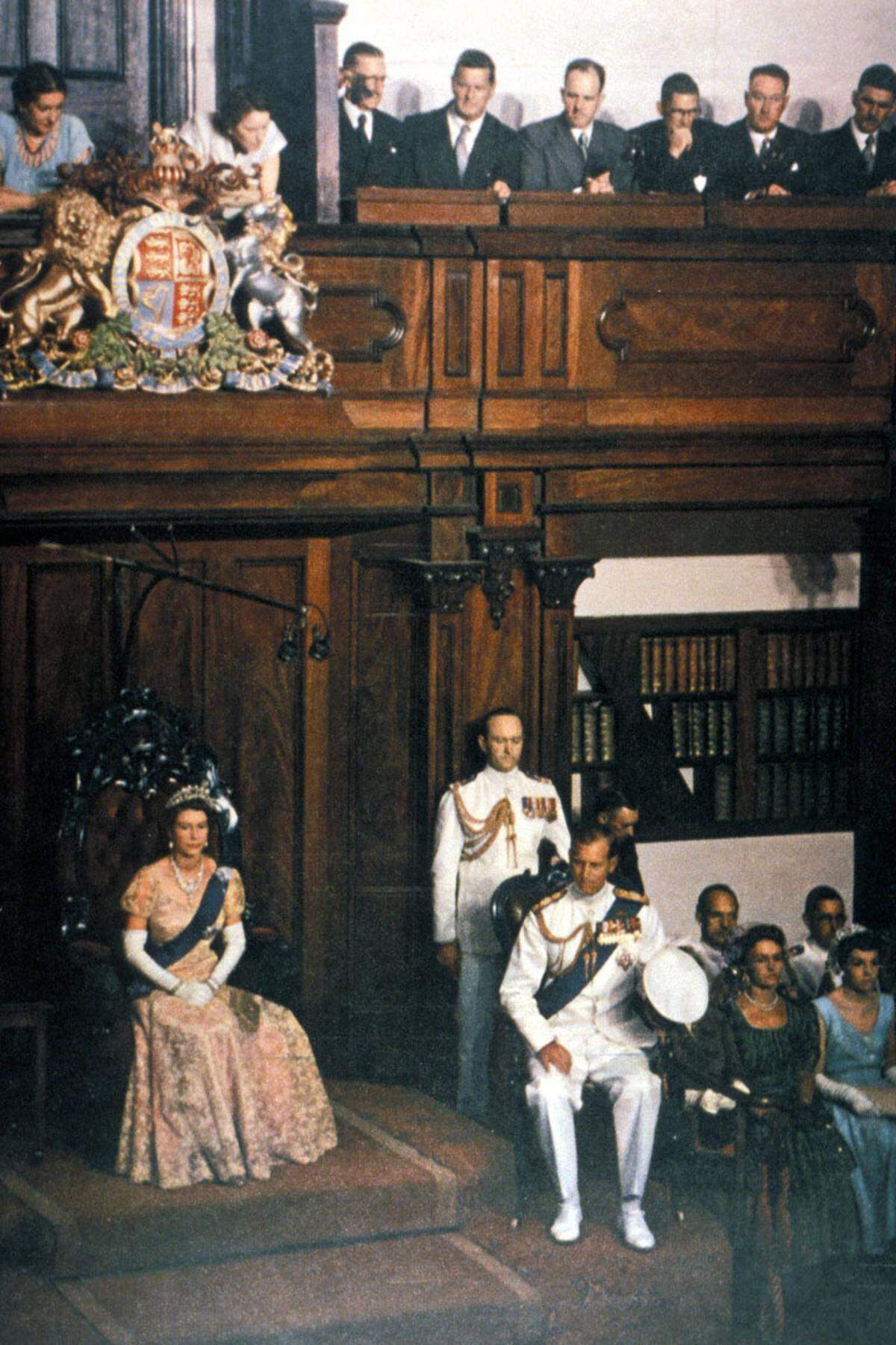 Es ist das erste Mal überhaupt, dass ein britisches Königspaar das 66. Ehejubiläum feiert.