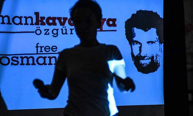 Veranstaltung für den verhafteten Kunstmäzen Osman Kavala 