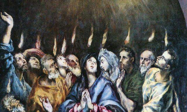 Das Pfingstwunder in der Kunst: „Ausgießung des Heiligen Geistes“ von El Greco. 
