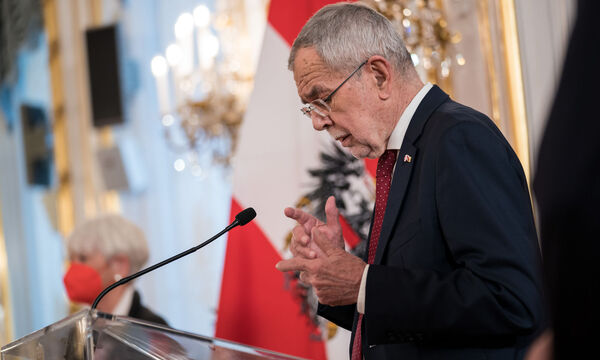 Alexander Van der Bellen verurteilte den den "kriegerischen und völkerrechtswidrigen" Angriff Russlands aufs Schärfste.