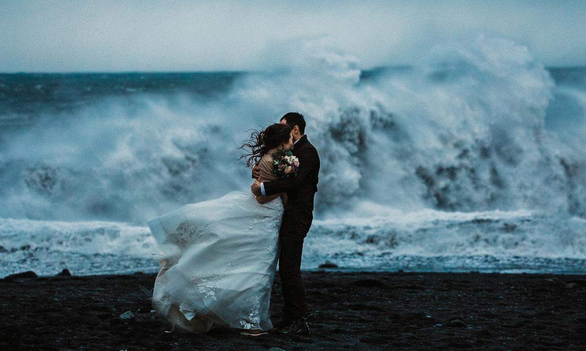 Stürmisch ist hier nicht nur die Liebe, sondern auch das Meer.