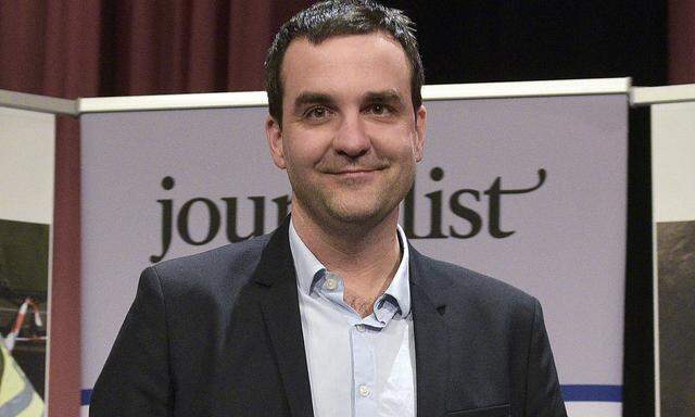 Falter-Chefredakteur Florian Klenk wurde "Journalist des Jahres" 2016.