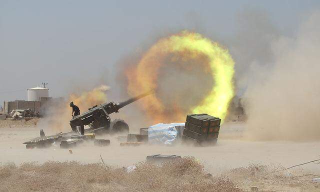 Die irakischen Truppen haben sich in den vergangenen Tagen bis zur IS-Hochburg Falluja durchgekämpft.