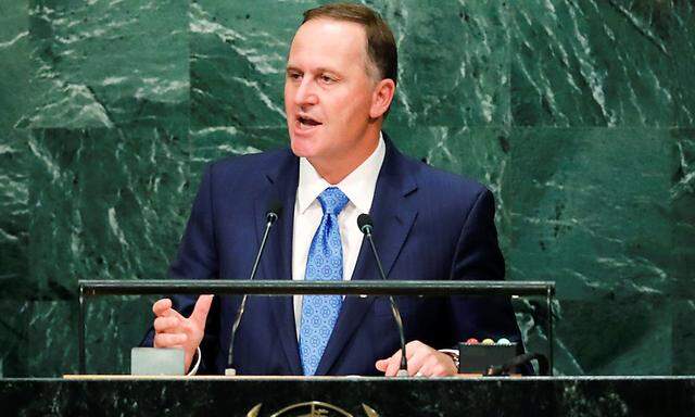 Neuseelands Regierungschef John Key