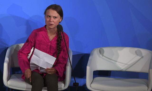 Klimaaktivisitin Greta Thunberg hielt eine emotionale Rede beim UN-Klimagipfel.